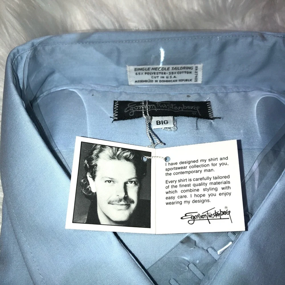 Vintage Egon von Furstenberg dress shirt - Picture 3 of 6